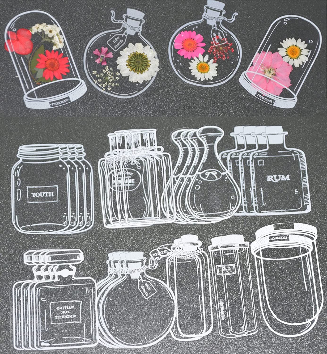 30Pcs DIY Transparent Dried Fl – Dried Flower Bookmark recenzja i cena