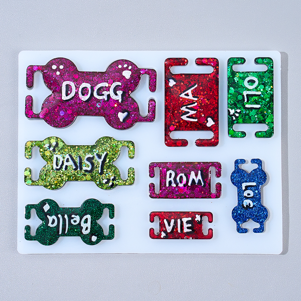 DIY Cat Dog ID Tag Silicone Mo – Name Necklace Custom recenzja i cena