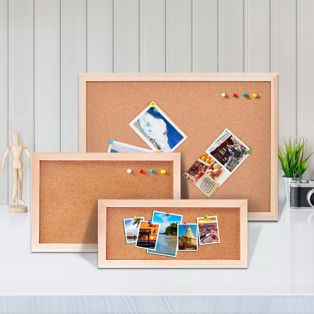 Vintage Pine Wood Frame Cork B – Engraved Wood Frame recenzja i cena
