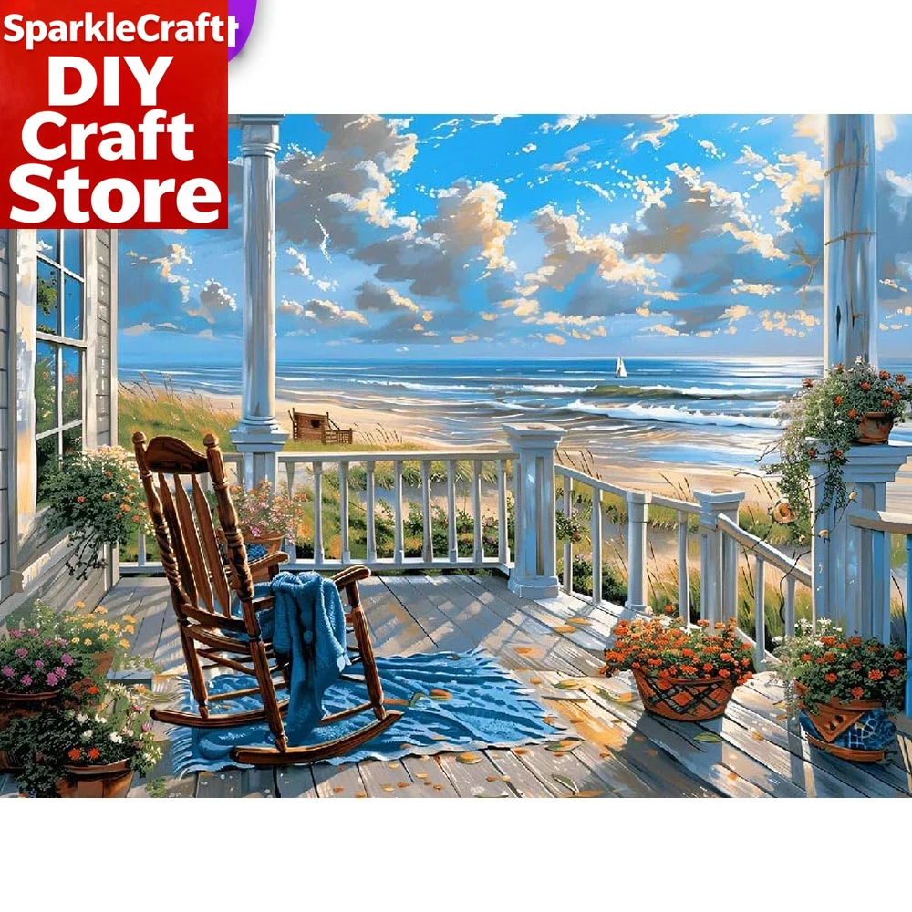 1PC frameless  Full Square Rou – Photo Mosaic Print recenzja i cena