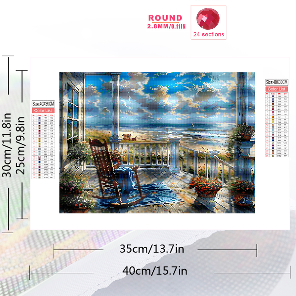 1PC frameless  Full Square Rou – Photo Mosaic Print recenzja i cena