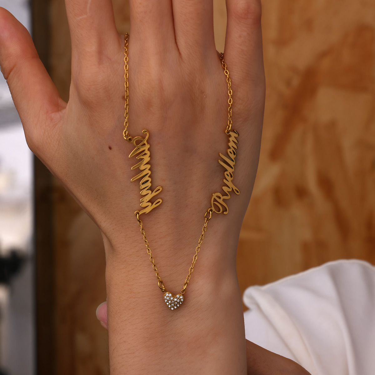 Custom Two Name Necklace For W – Name Necklace Custom recenzja i cena