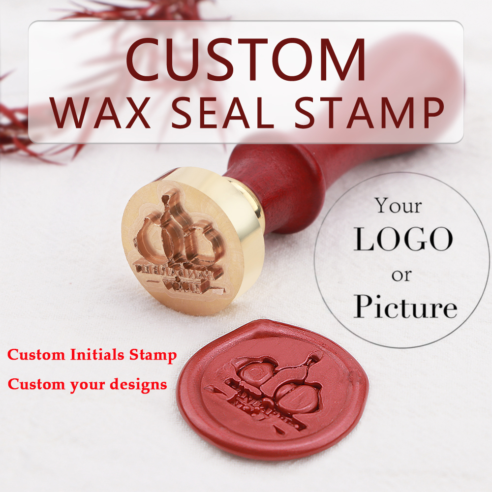 Wedding Custom Wax Seal Stamp  – Wax Seal Letter Kit recenzja i cena