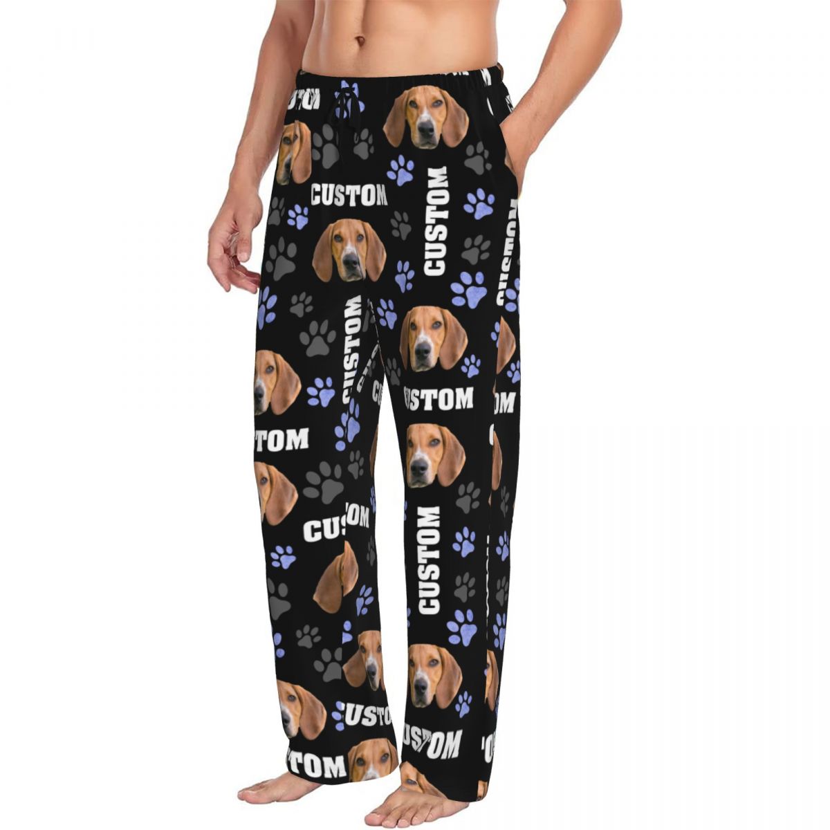 Men Custom Dog Photo Pajama Pa – Pet Portrait Custom recenzja i cena
