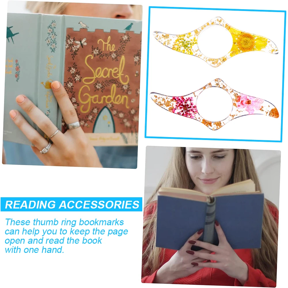 Exquisite Dried Flowers Thumb  – Dried Flower Bookmark recenzja i cena