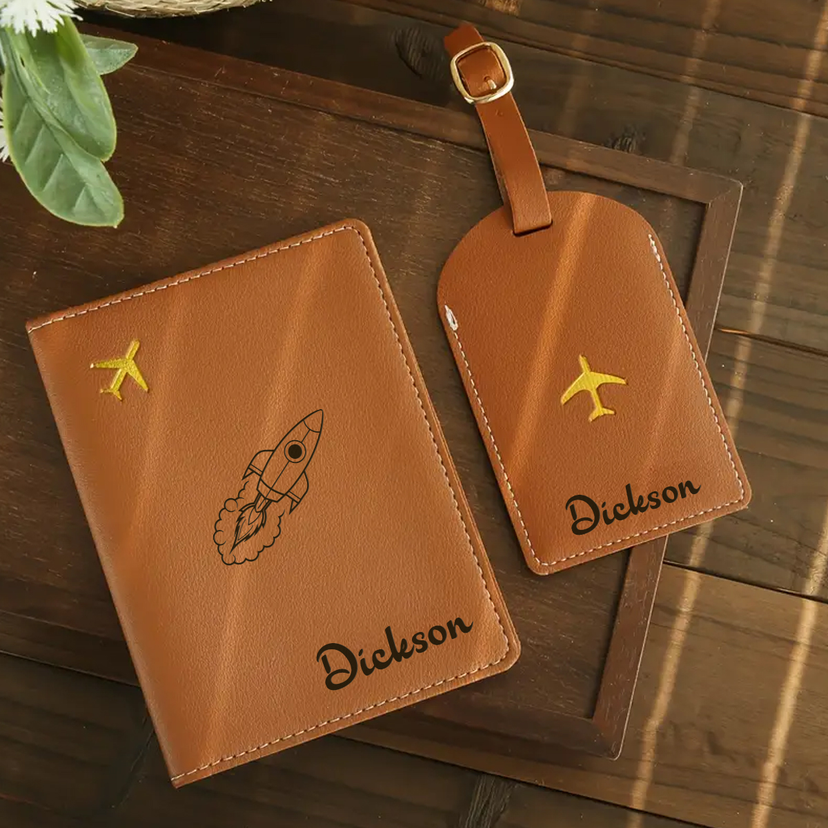 Customized Name Luggage Tag 2p – Personalized Name Box recenzja i cena