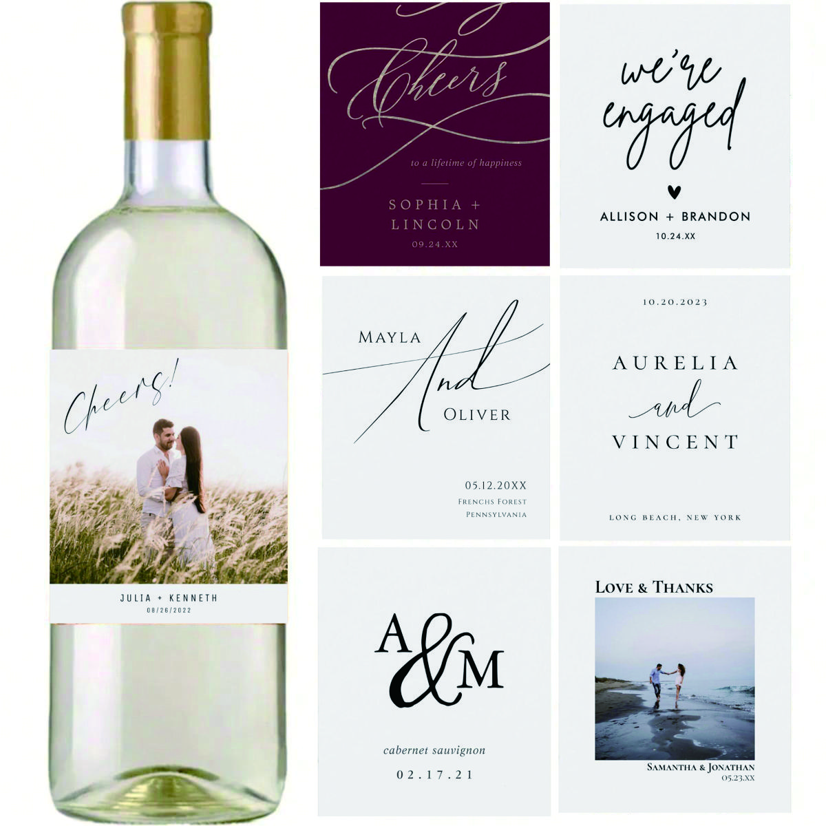 Customized bottle stickers for – Personalised Candle Label recenzja i cena