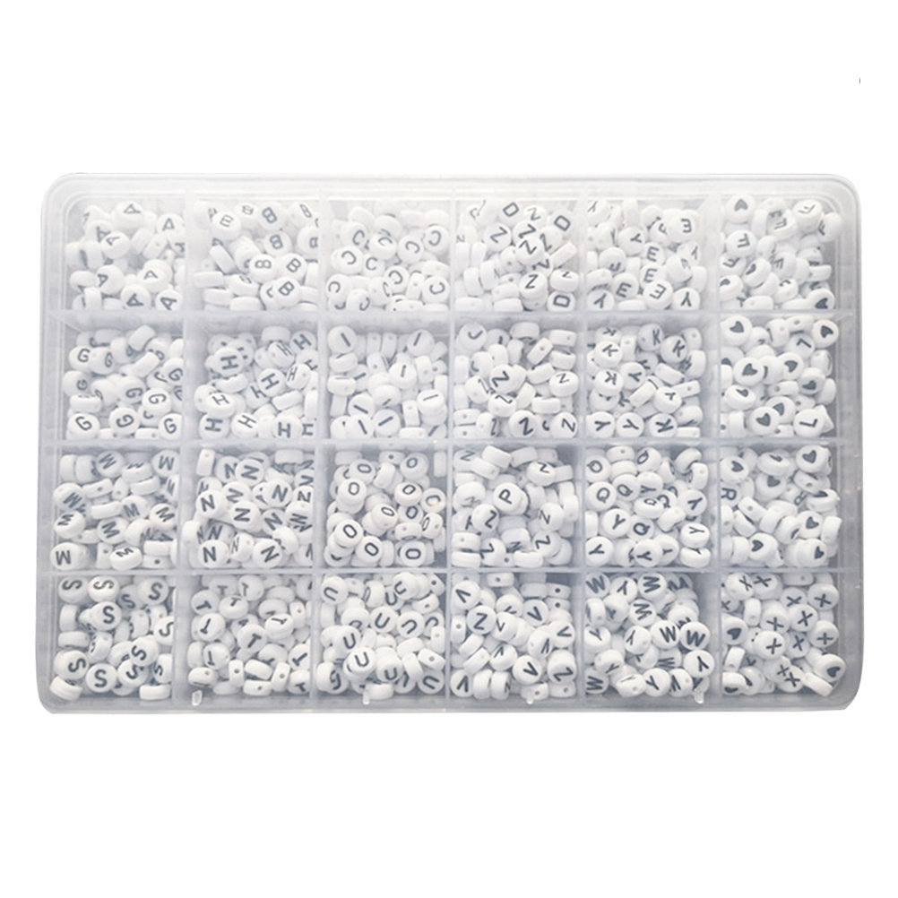 1350Pcs Oblate Letter Beads Pl – Coordinates Bracelet recenzja i cena