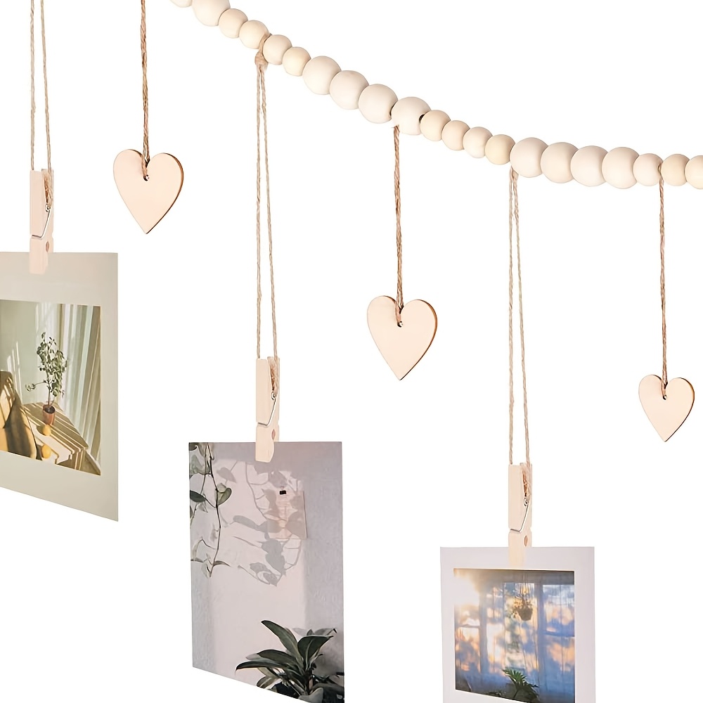 Hanging Photo Display Wall Dec – Engraved Wood Frame recenzja i cena