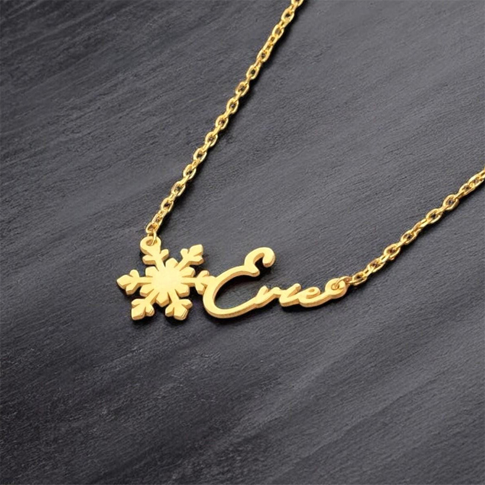 Custom Simple Name Necklace St – Birth Flower Necklace recenzja i cena