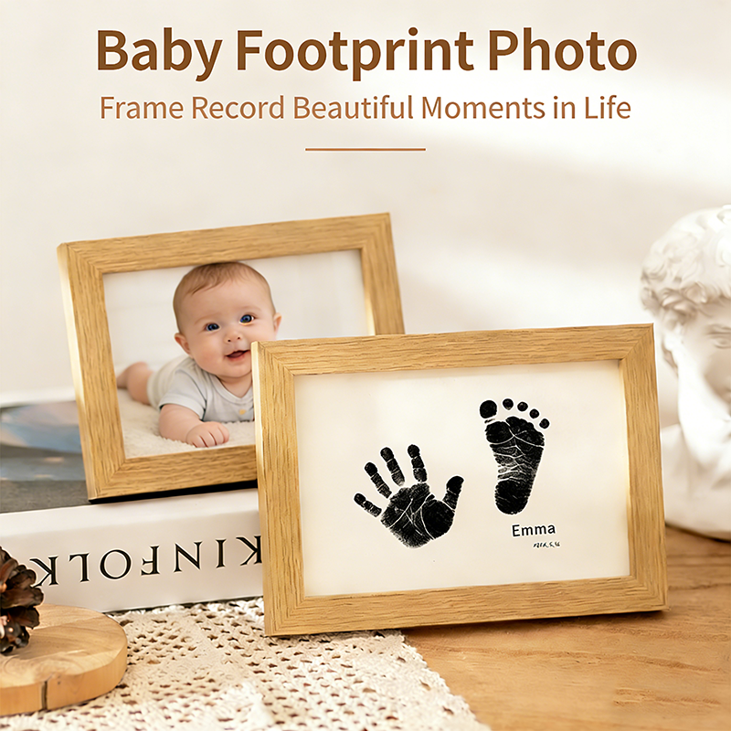 Diy Wooden Baby Pet Paw Print  – Engraved Wood Frame recenzja i cena