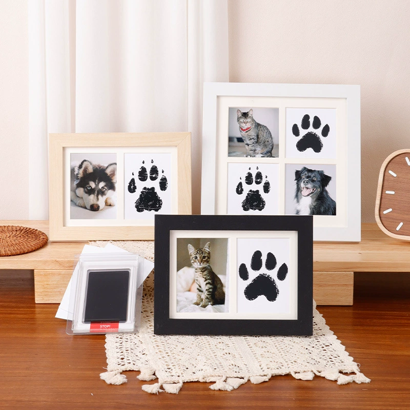 Diy Wooden Baby Pet Paw Print  – Engraved Wood Frame recenzja i cena