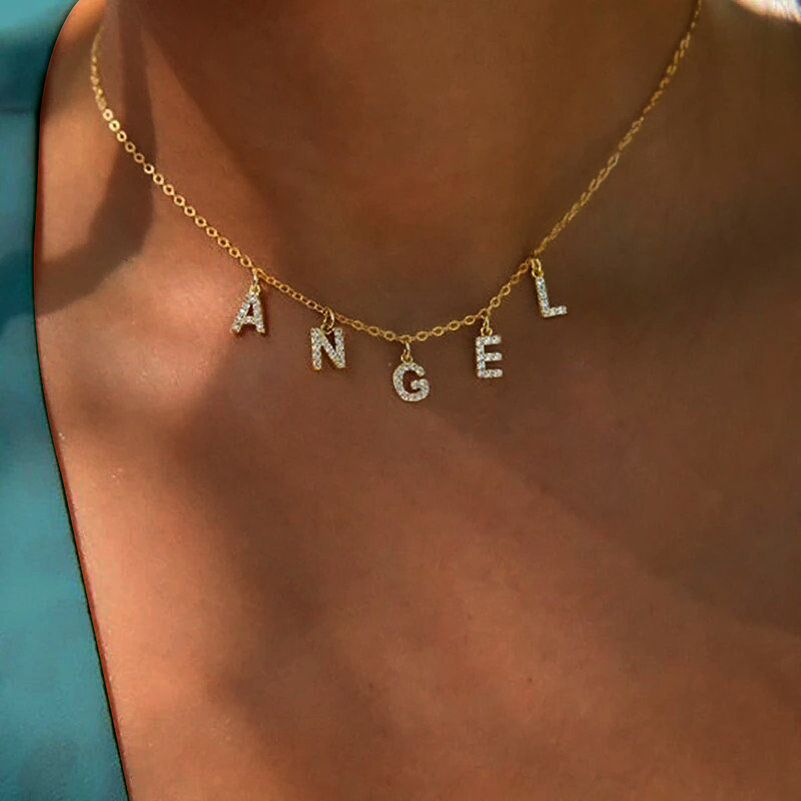 Custom Personalized Name Neckl – Name Necklace Custom recenzja i cena