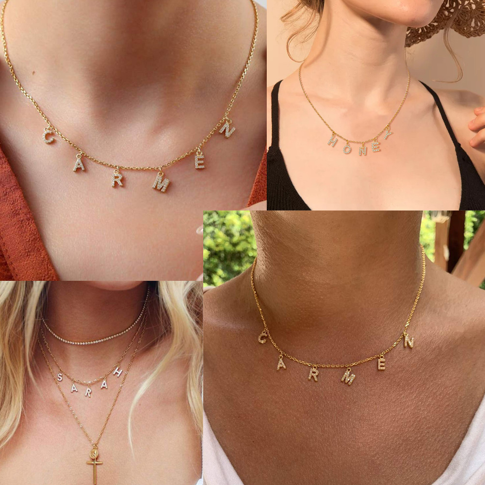 Custom Personalized Name Neckl – Name Necklace Custom recenzja i cena
