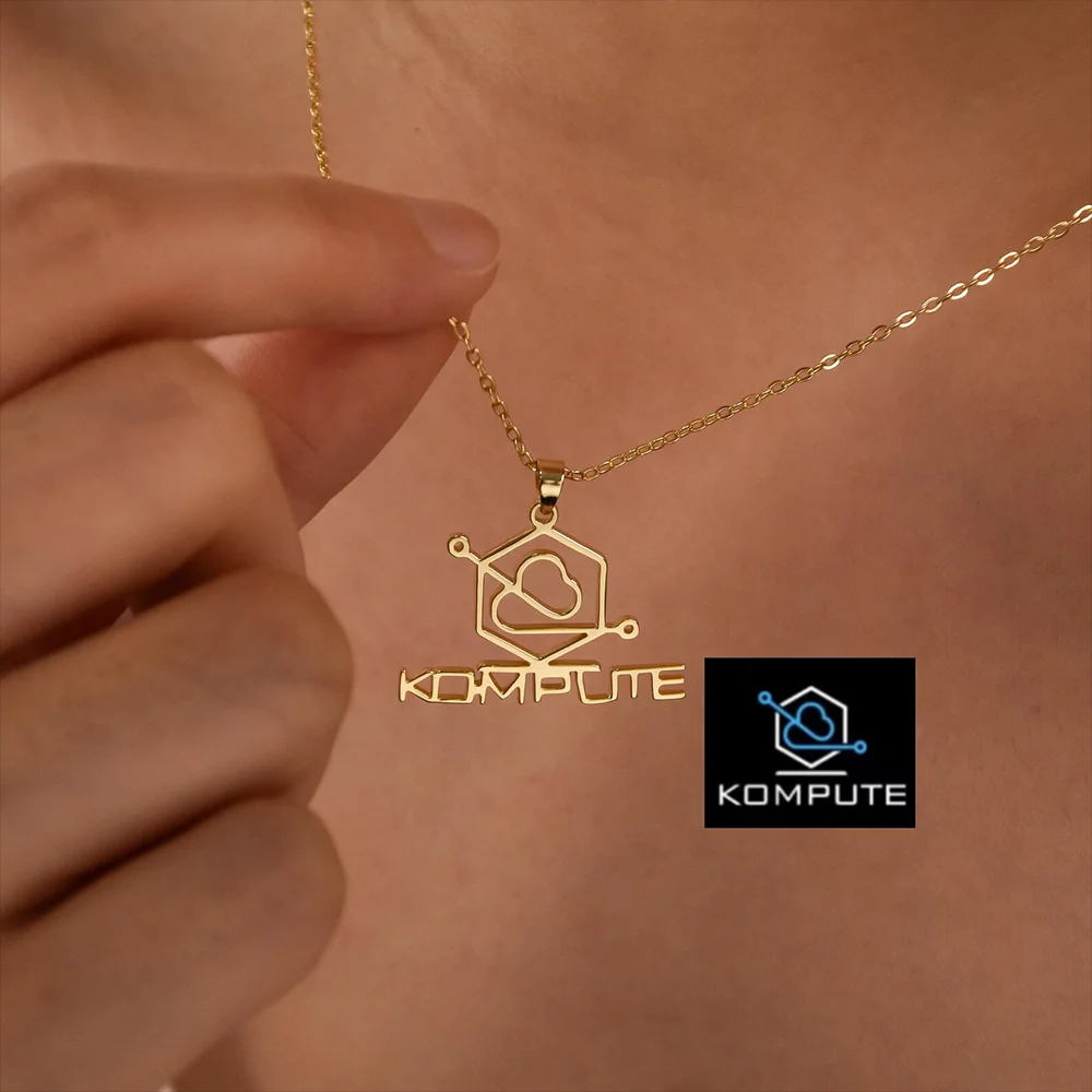 Custom Company Logo Necklace P – Name Necklace Custom recenzja i cena
