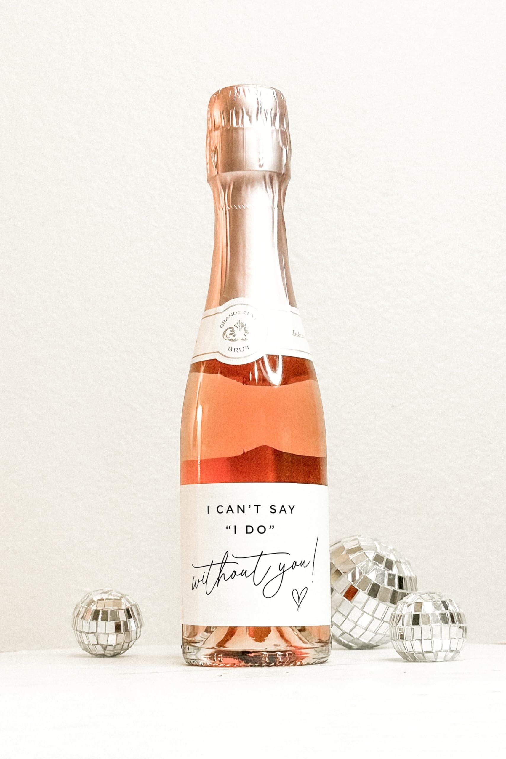 Bridesmaid Proposal Mini Champ – Personalised Candle Label recenzja i cena