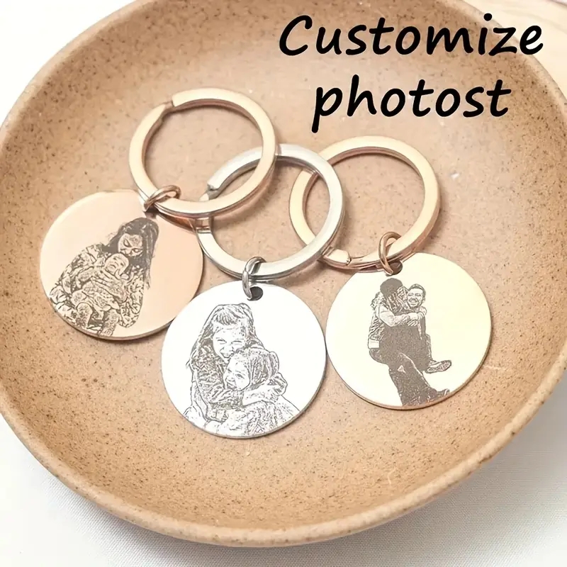 Personalized Engraved Portrait – Initial Ring Custom recenzja i cena