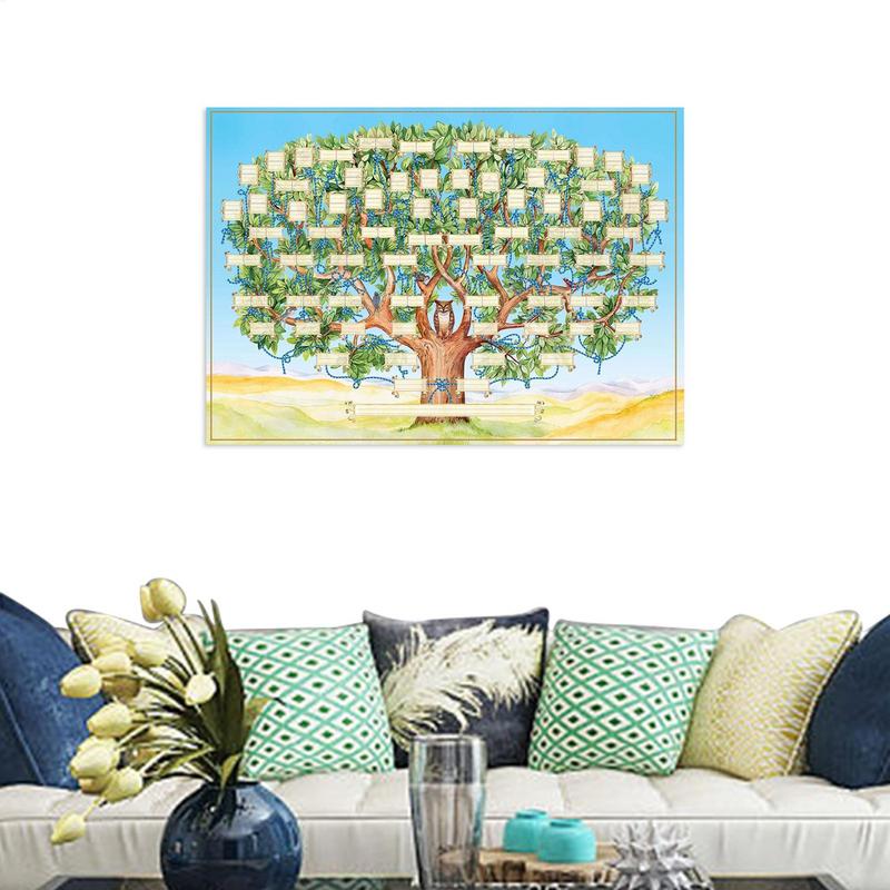 Fillable Family Tree Chart 6 G – Family Tree Print recenzja i cena