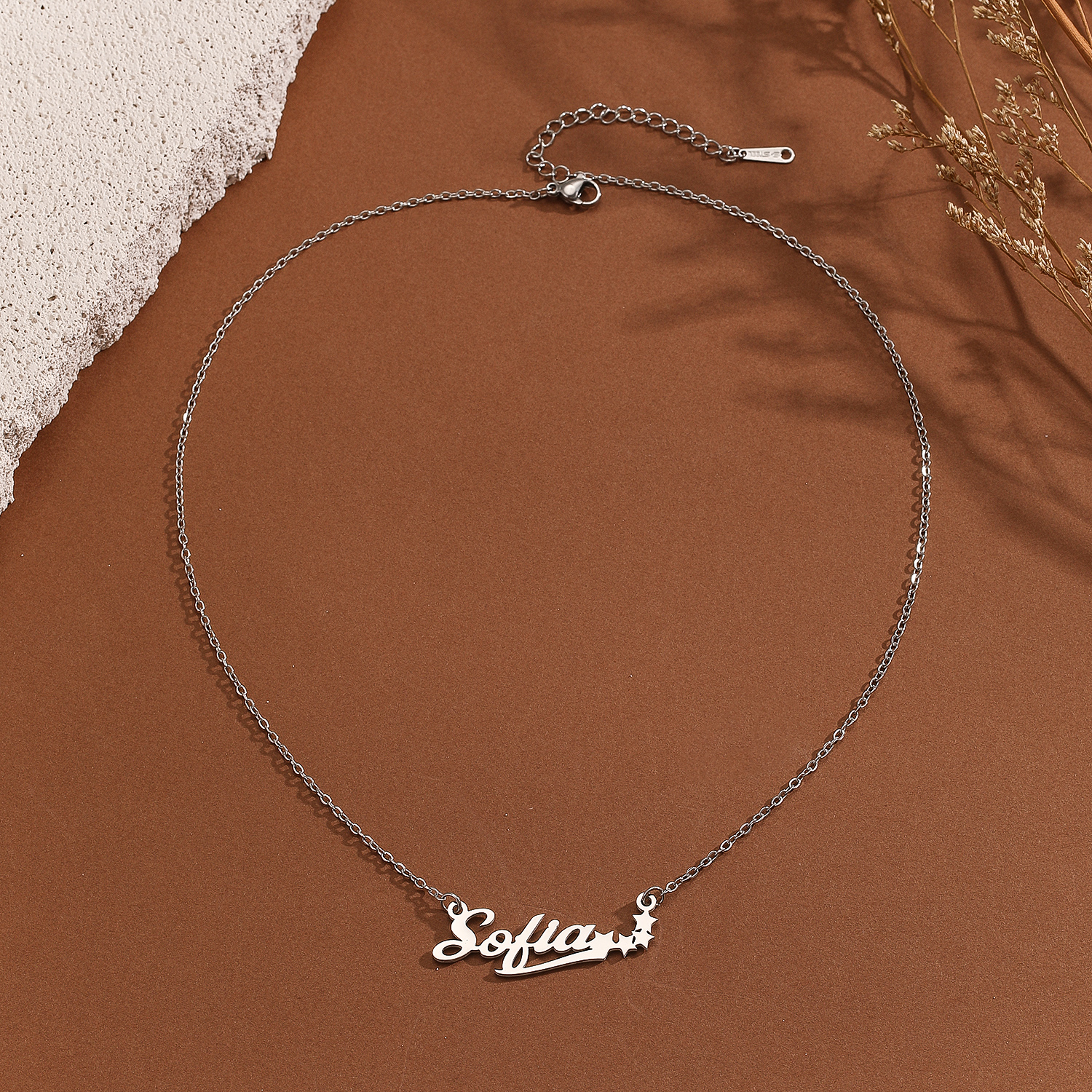 Stainless Steel Star Letter Pe – Name Necklace Custom recenzja i cena