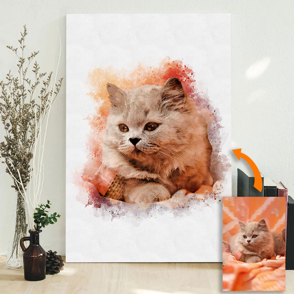 Custom Pet Portrait from Photo – Pet Portrait Custom recenzja i cena