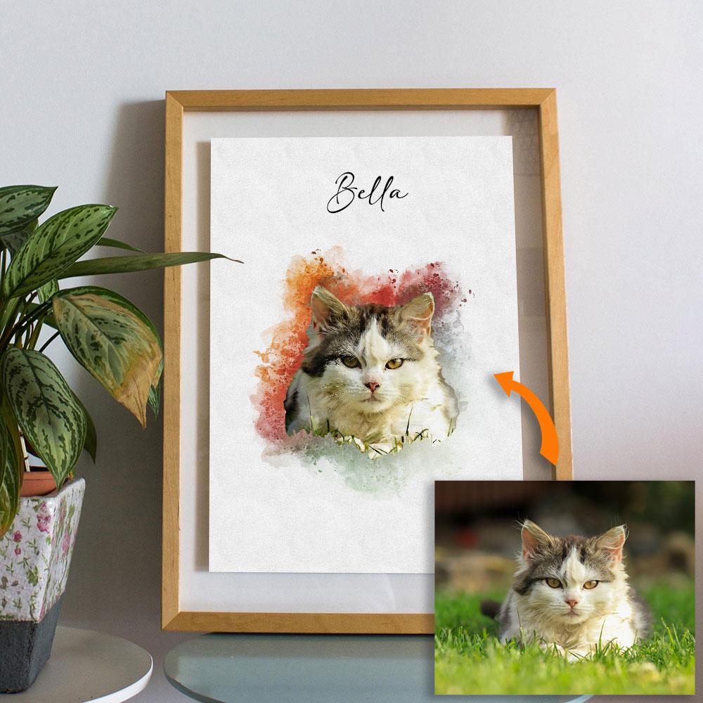 Custom Pet Portrait from Photo – Pet Portrait Custom recenzja i cena