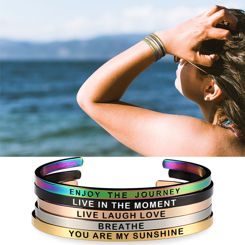 4mm Customized Personality Eng – Coordinates Bracelet recenzja i cena