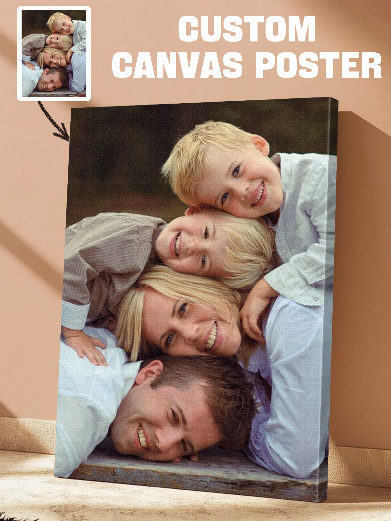 1Pc Custom Big Size Canvas Pos – Pet Portrait Custom recenzja i cena