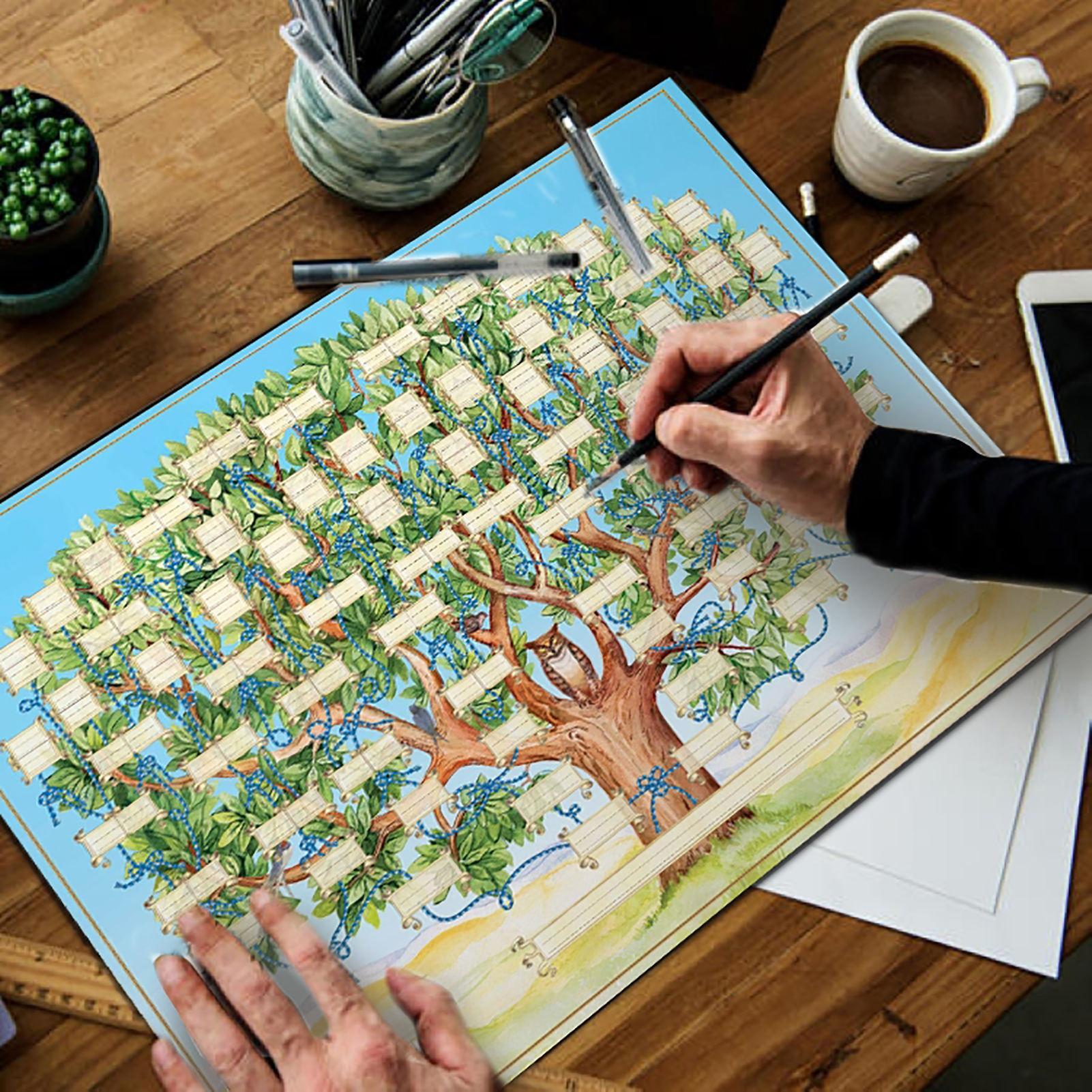 Fillable Family tree diagram C – Family Tree Print recenzja i cena