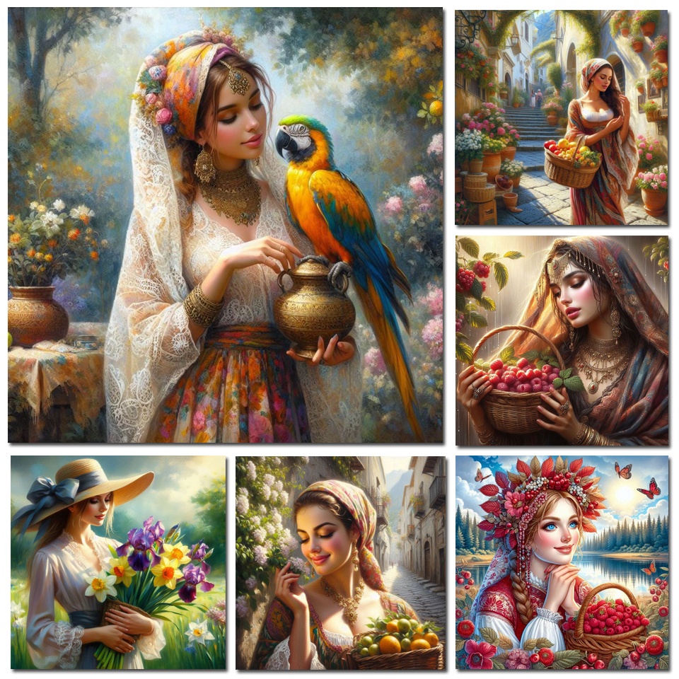 1pc frameless Diamond Painting – Photo Mosaic Print recenzja i cena