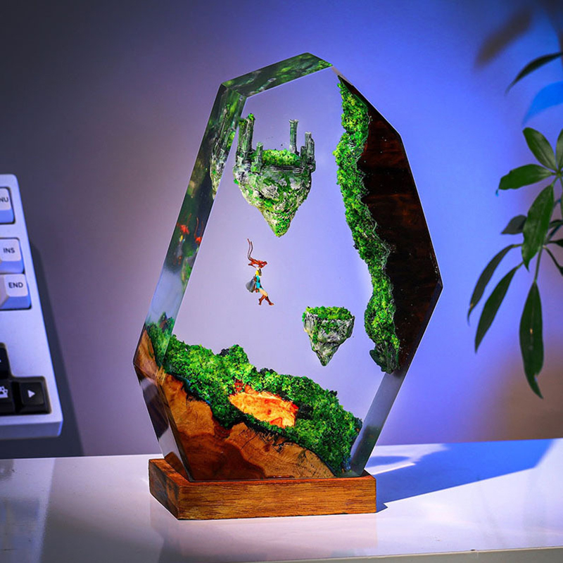 Resin Table Lamp Sky Island Mo – Custom Night Sky recenzja i cena