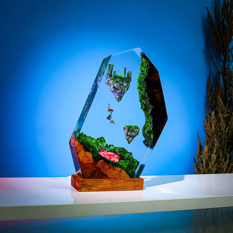 Resin Table Lamp Sky Island Mo – Custom Night Sky recenzja i cena