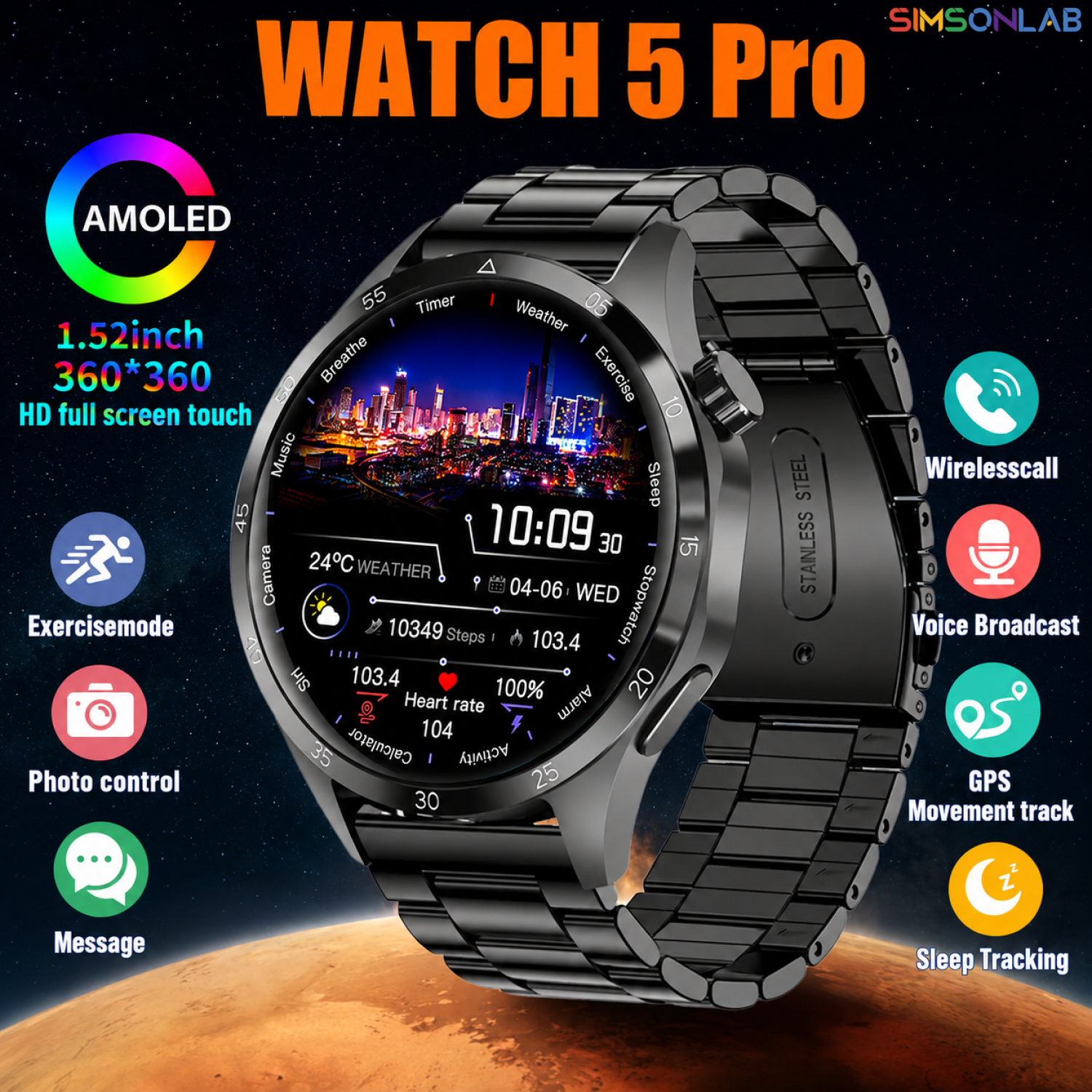 2026 Watch 5 Pro GPS Track Com – Custom Photo Book recenzja i cena