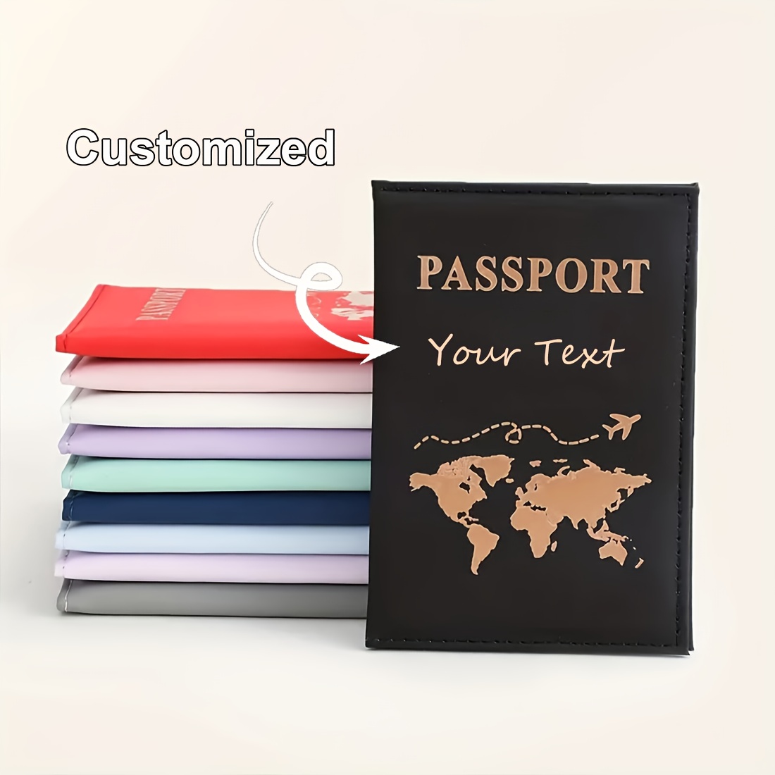 Custom Name World Map Passport – Personalized Name Box recenzja i cena