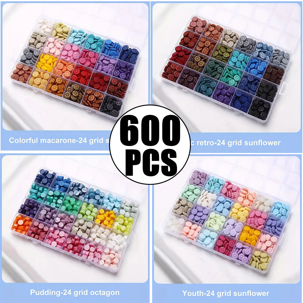 600Pcs Box Sealing Wax Beads,  – Wax Seal Letter Kit recenzja i cena