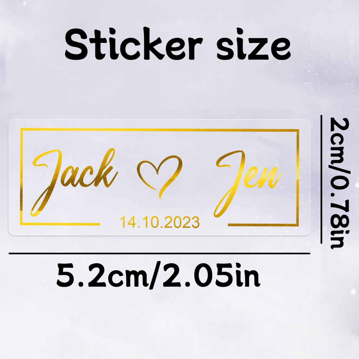 30-240pcs Custom Gold Stamping – Personalised Candle Label recenzja i cena