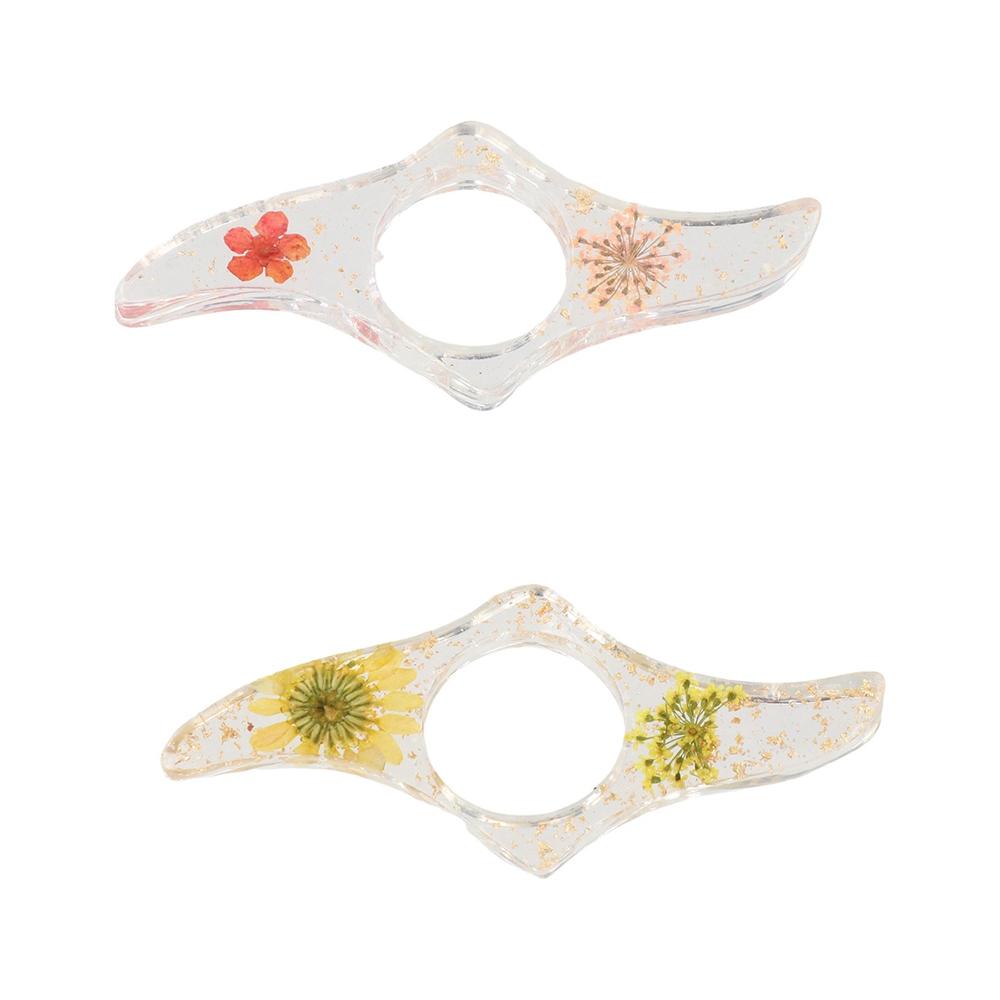 Book Accessories Acrylic Thumb – Dried Flower Bookmark recenzja i cena