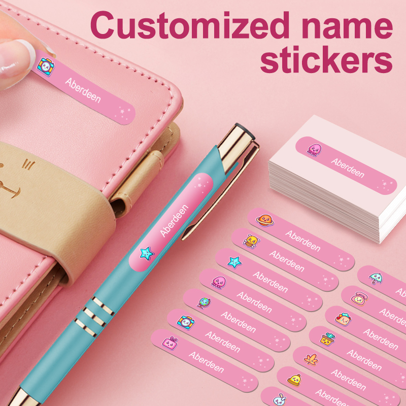 Personalized Waterproof Sticke – Personalized Name Box recenzja i cena