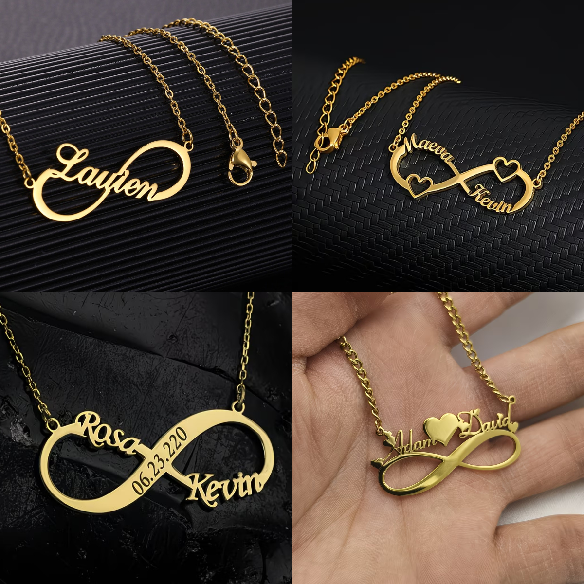 Custom Name Infinity Necklaces – Name Necklace Custom recenzja i cena
