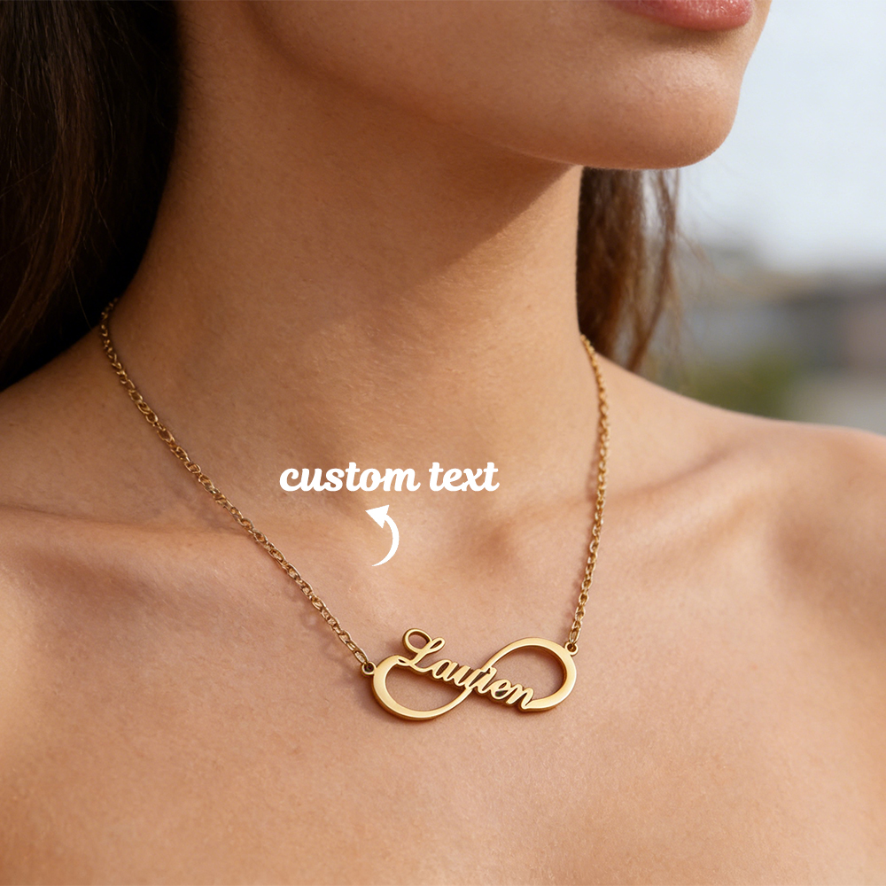 Custom Name Infinity Necklaces – Name Necklace Custom recenzja i cena