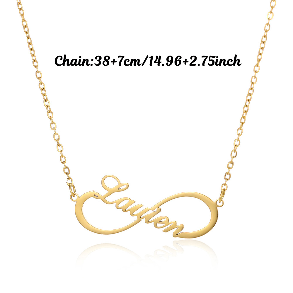Custom Name Infinity Necklaces – Name Necklace Custom recenzja i cena
