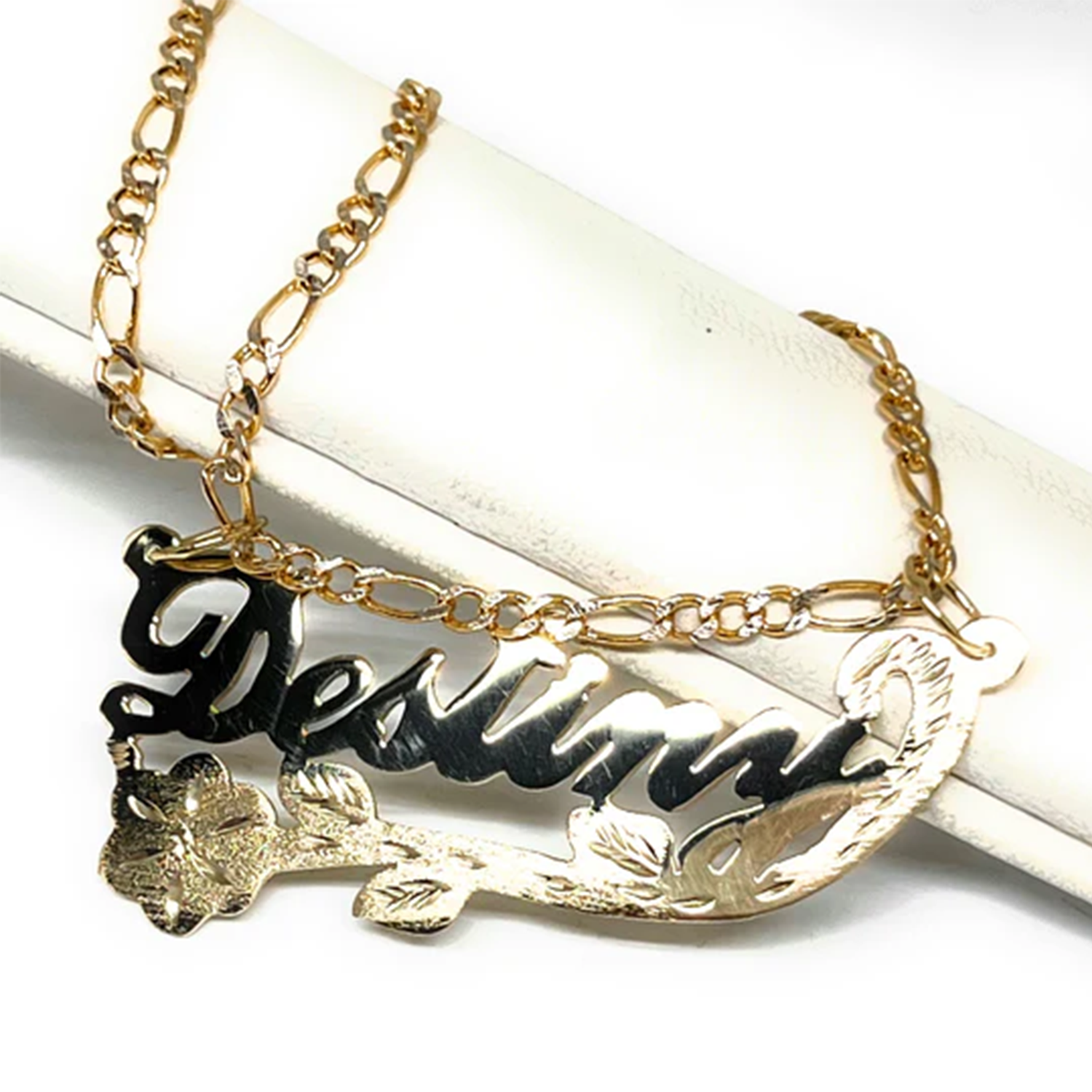 Custom Name Jewelry Retro Styl – Birth Flower Necklace recenzja i cena