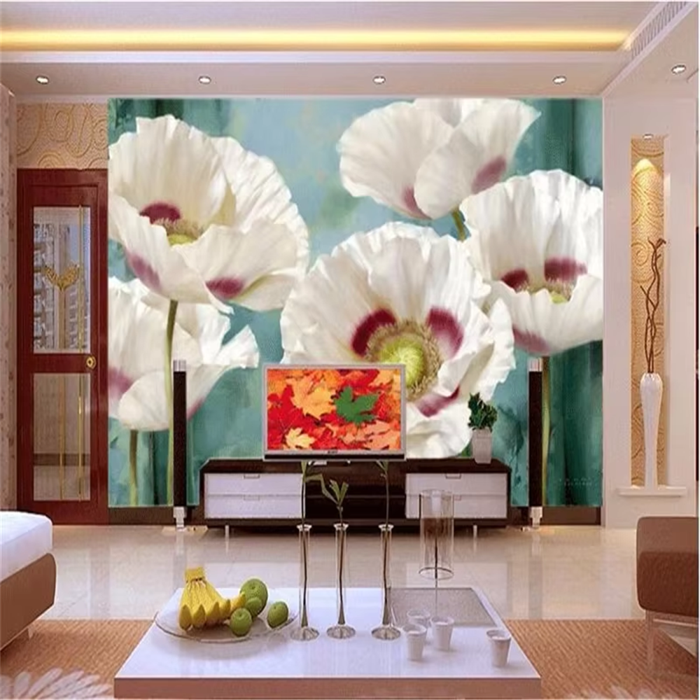 custom White flowers wallpaper – Custom Night Sky recenzja i cena