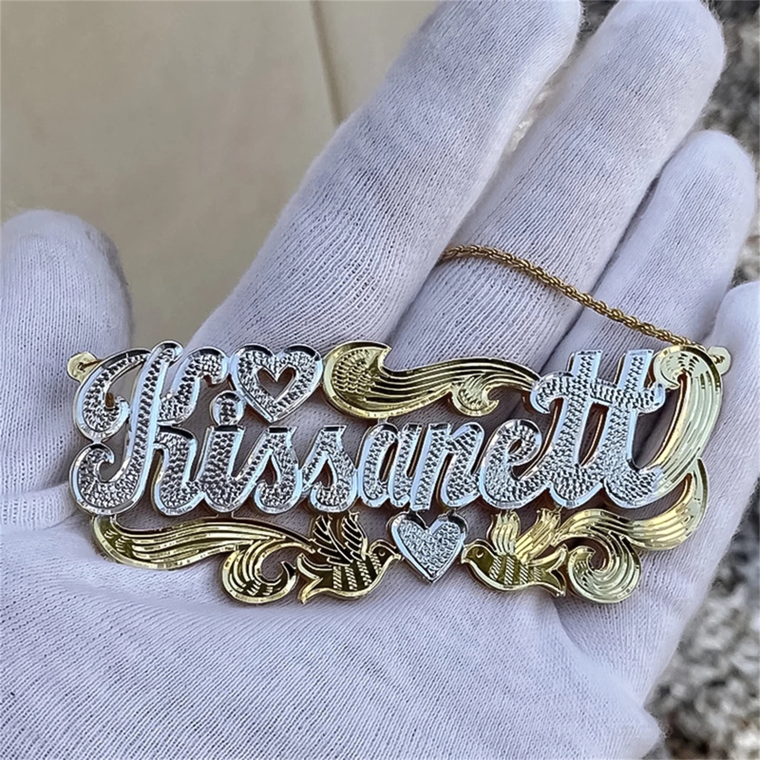 Zciti Custom Name Necklace 18K – Name Necklace Custom recenzja i cena