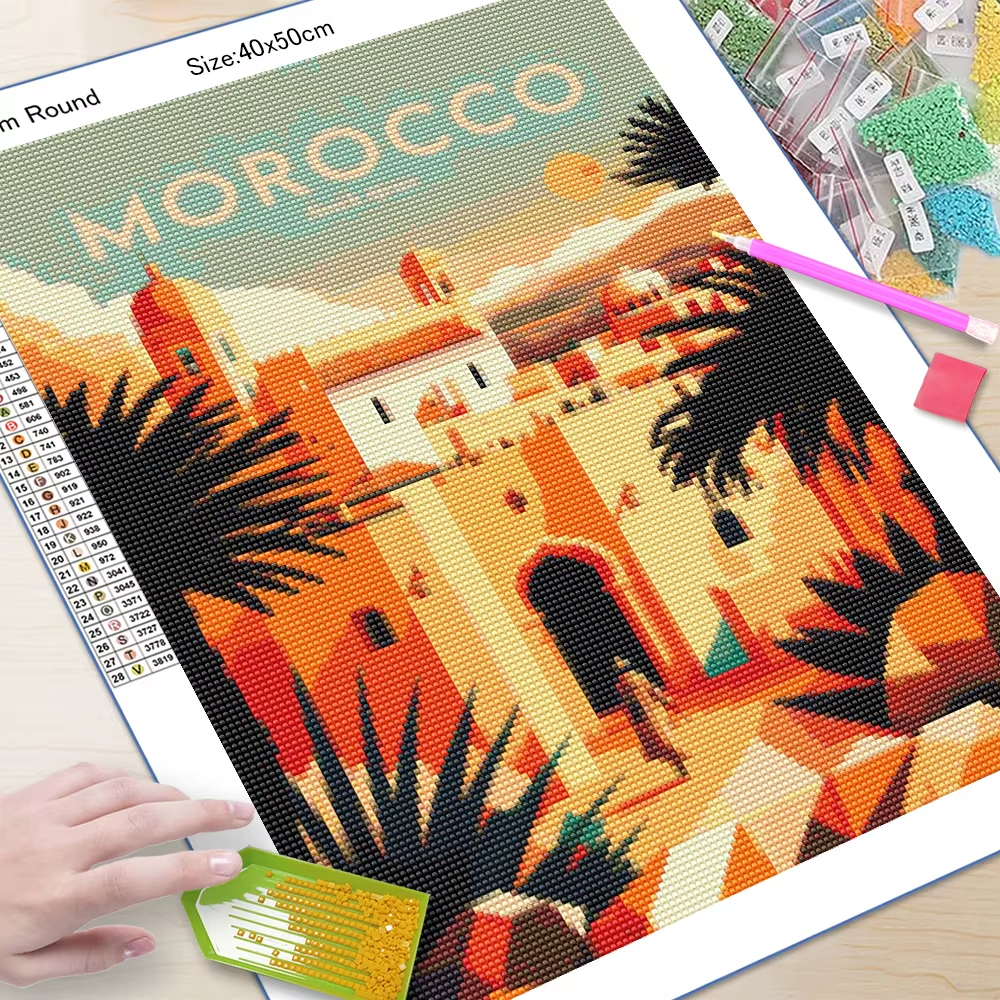 DIY 5D Diamond Mosaic Noveltie – Photo Mosaic Print recenzja i cena