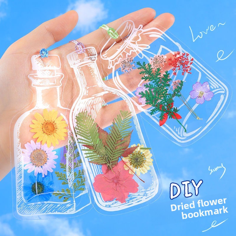 20 Piece Bookmarks Kids Creati – Dried Flower Bookmark recenzja i cena
