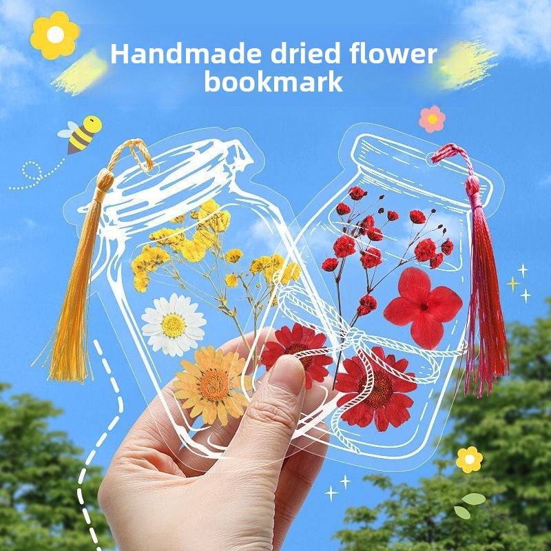 20 Piece Bookmarks Kids Creati – Dried Flower Bookmark recenzja i cena