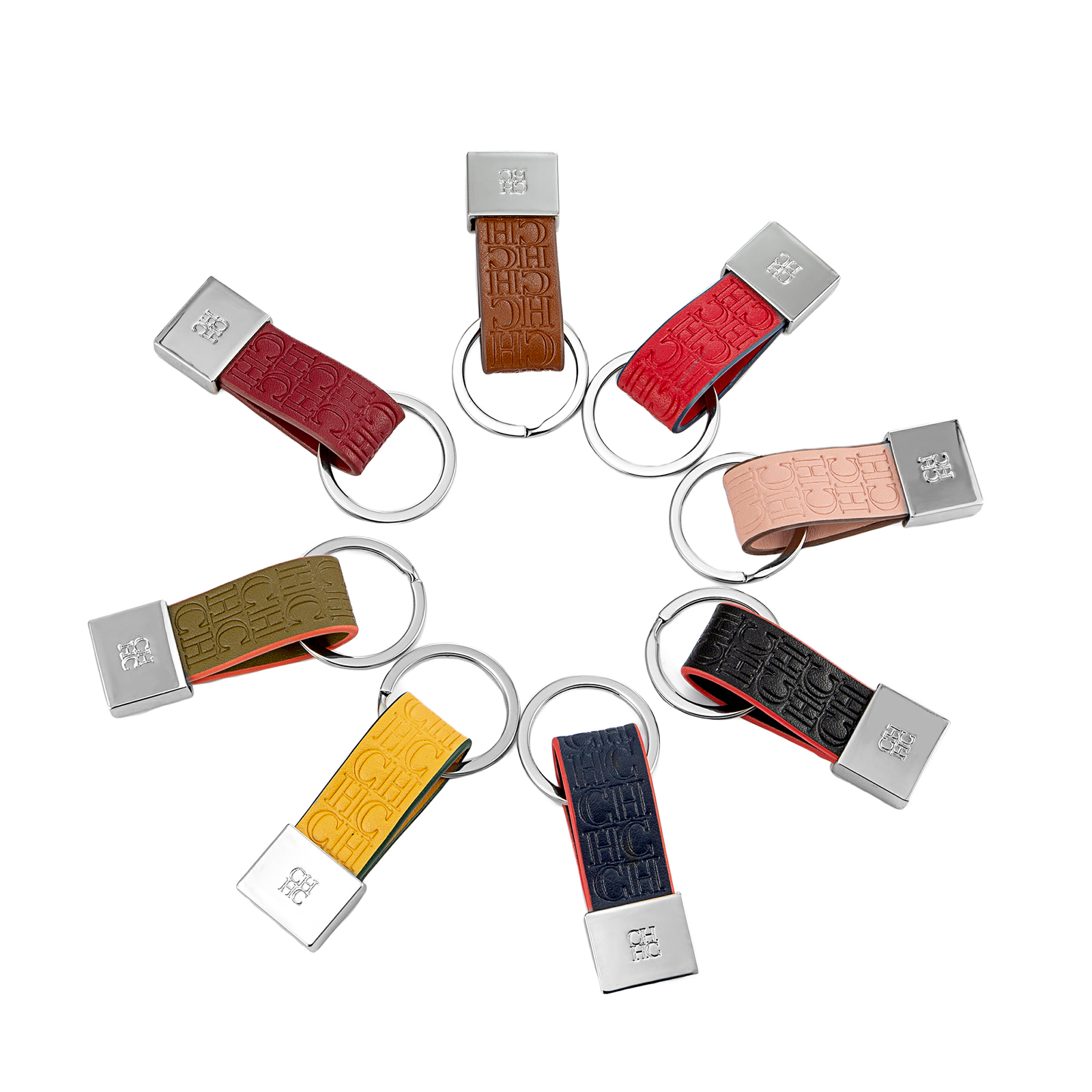CH Embossed Monogram Leather K – Monogram Keychain Leather recenzja i cena
