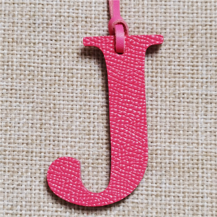 English Letter H I J K L M N A – Monogram Keychain Leather recenzja i cena