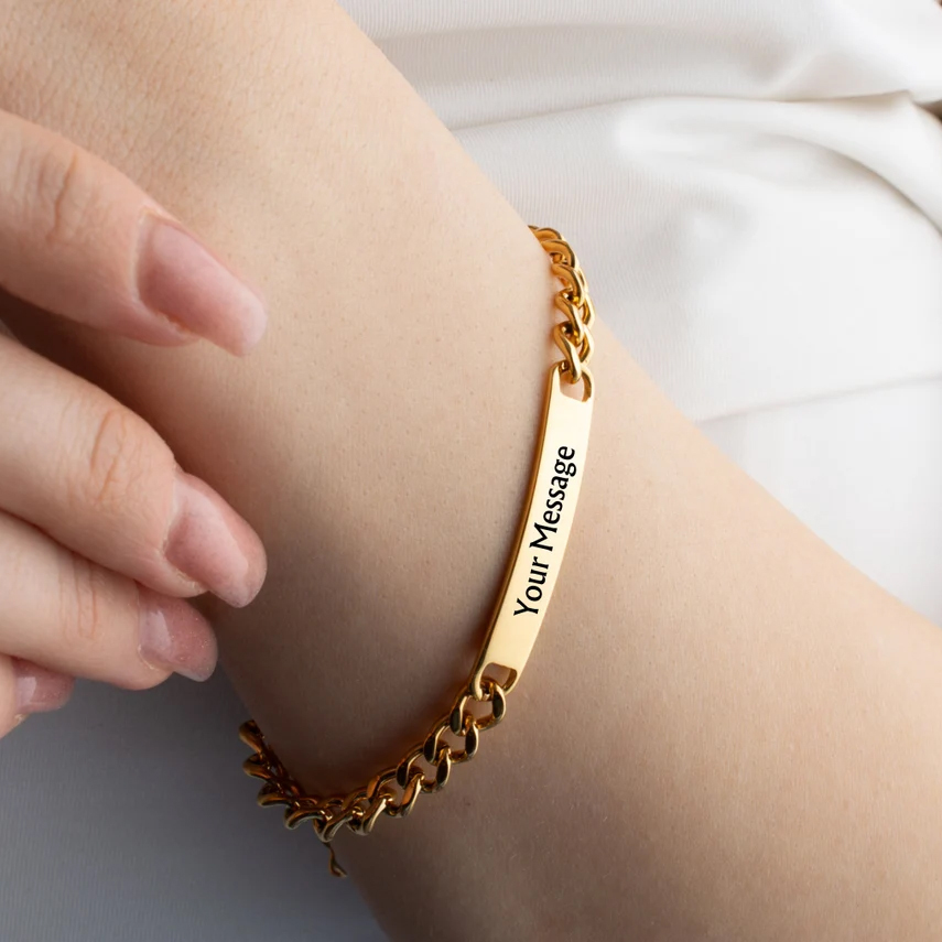Haiyufly Engrave Name Bracelet – Coordinates Bracelet recenzja i cena