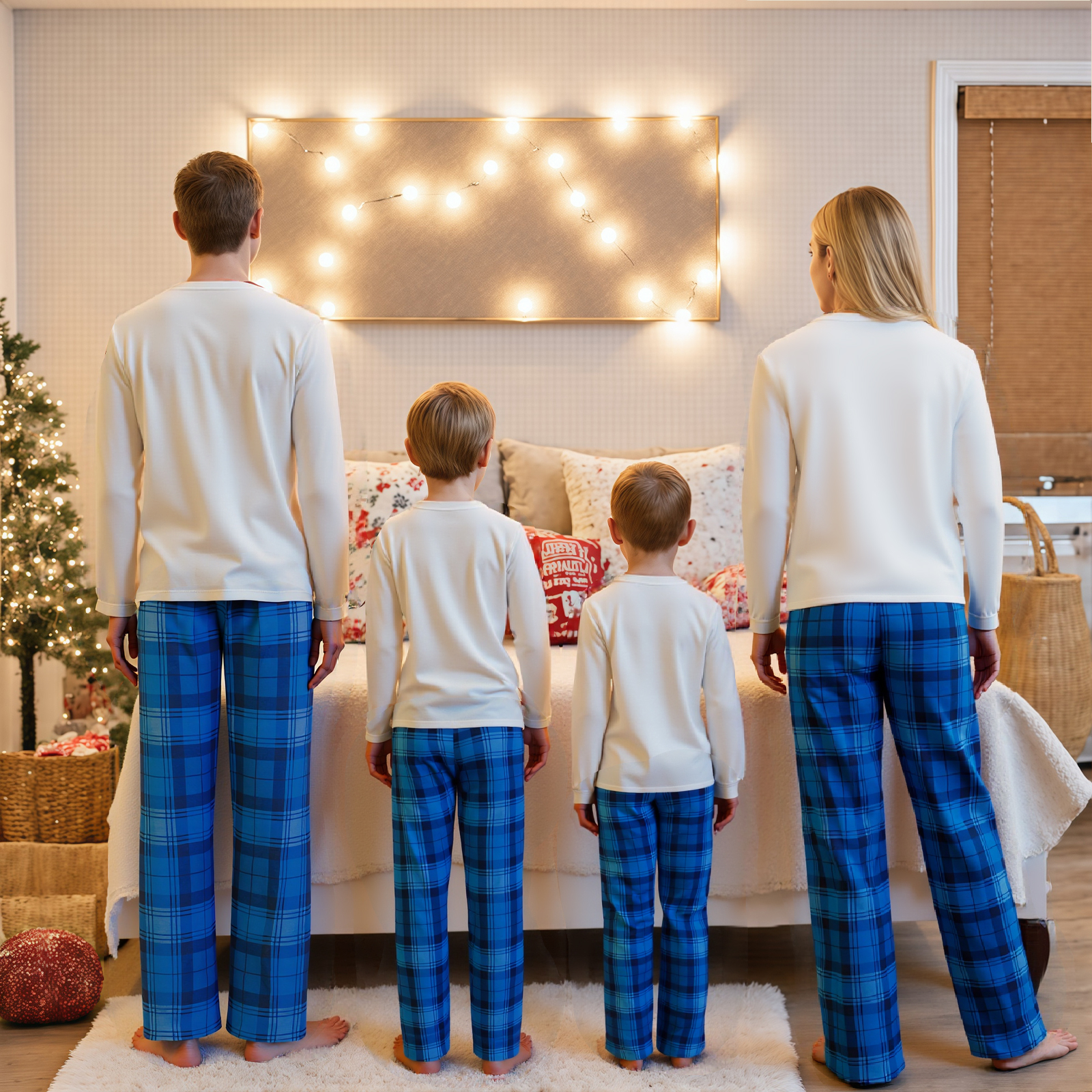 Family Matching Christmas Paja – Family Tree Print recenzja i cena